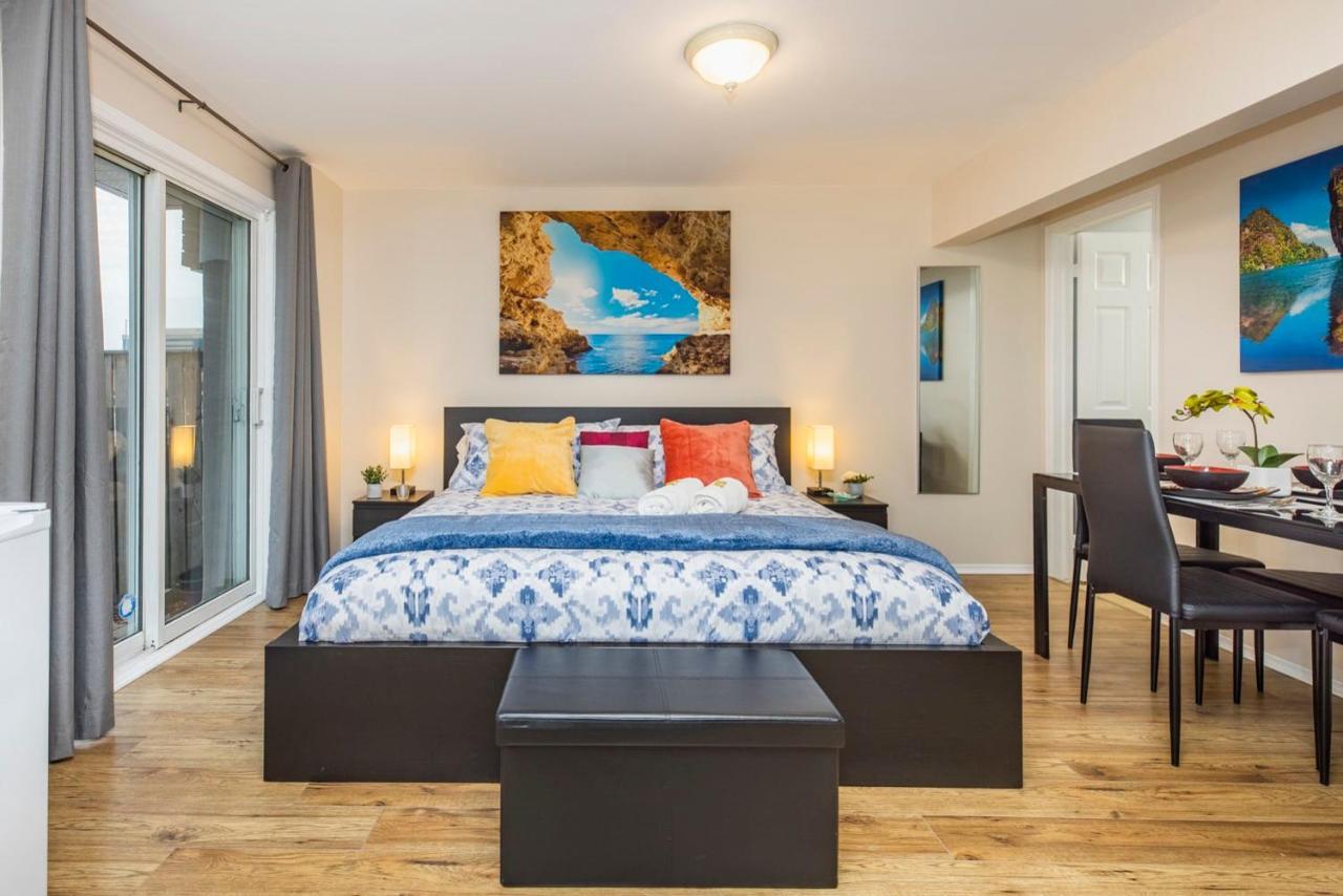 Modern Studio W King Bed - Central Ottawa Buitenkant foto